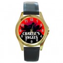 Charlies Angels - Gold Tone Metal Watch