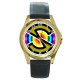 Captain Scarlet Spectrum - Gold Tone Metal Watch