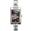 Sebastian Vettel - Rectangular Italian Charm Watch