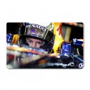 Sebastian Vettel  3" X 5" Rectangular Magnet