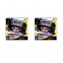 Sebastian Vettel - Cufflinks (Square)