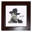 John Wayne Signature - Framed Tile