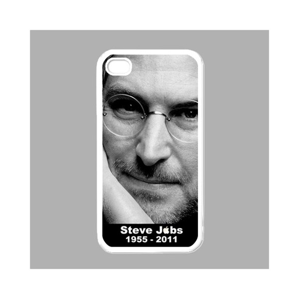Steve jobs apple logo iphone case