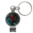 Captain Scarlet - Nail Clippers Keyring