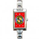 Captain Scarlet Spectrum - Rectangular Italian Charm Watch