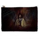 Misha Collins Supernatural - Large Cosmetic Bag