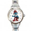 The Smurfs Papa Smurf - Round Italian Charm Watch