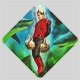 Captain Scarlet - Car Window Sign