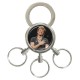 Jon Bon Jovi - 3 Ring Keyring