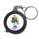 The Smurfs Smurfette  -  Measuring Tape Keyring