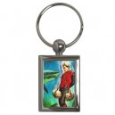 Captain Scarlet - Rectangle Keyring