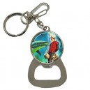 Captain Scarlet - Bottle Opener Keyring