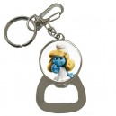 The Smurfs Smurfette - Bottle Opener Keyring