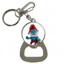 The Smurfs Papa Smurf - Bottle Opener Keyring