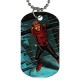 Captain Scarlet - Double Sided Dog Tag Necklace