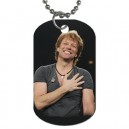 Jon Bon Jovi - Double Sided Dog Tag Necklace