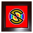 Captain Scarlet Spectrum - Framed Tile