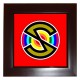 Captain Scarlet Spectrum - Framed Tile