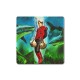 Captain Scarlet  3" X 3" Square Magnet