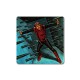 Captain Scarlet 3" X 3" Square Magnet