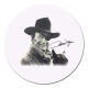John Wayne Signature - 5" Round Magnet