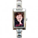 Susan Boyle - Rectangular Italian Charm Watch