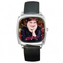 Susan Boyle - Silver Tone Square Metal Watch