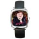 Susan Boyle - Silver Tone Square Metal Watch