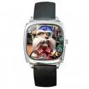 Labyrinth Sir Didymus - Silver Tone Square Metal Watch
