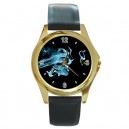 The Fringe Glyph - Gold Tone Metal Watch