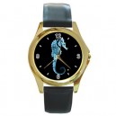 The Fringe Glyph - Gold Tone Metal Watch
