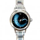 The Fringe Glyph - Round Italian Charm Watch