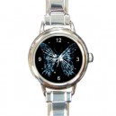 The Fringe Glyph - Round Italian Charm Watch