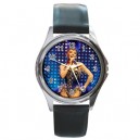 Kylie Minogue - Silver Tone Round Metal Watch
