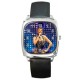 Kylie Minogue - Silver Tone Square Metal Watch