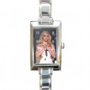 Britney Spears - Rectangular Italian Charm Watch