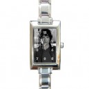 Lee Mead - Rectangular Italian Charm Watch