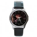 Garth Brooks Signature - Silver Tone Round Metal Watch
