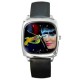 Jesse J - Silver Tone Square Metal Watch