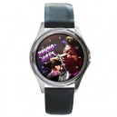Bruno Mars - Silver Tone Round Metal Watch