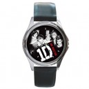 One Direction - Silver Tone Round Metal Watch