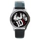 One Direction - Silver Tone Round Metal Watch