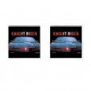 Knight Rider Kitt - Cufflinks (Square)