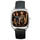 NickelBack - Silver Tone Square Metal Watch