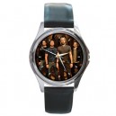 NickelBack - Silver Tone Round Metal Watch