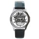 Queen Freddie Mercury - Silver Tone Round Metal Watch