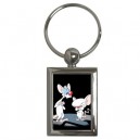 Pinky And The Brain - Rectangle Keyring