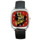 Land Of The Giants - Silver Tone Square Metal Watch
