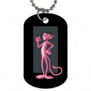 The Pink Panther - Double Sided Dog Tag Necklace