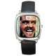 Jack Nicholson - Silver Tone Square Metal Watch